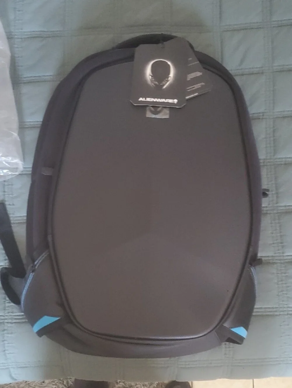 Alienware  Vindicator backpack Black Tag with White Alien Head brand new.